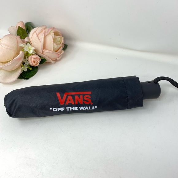 VANS Family Umbrella Checkerboard Black White - Picture 4 of 6